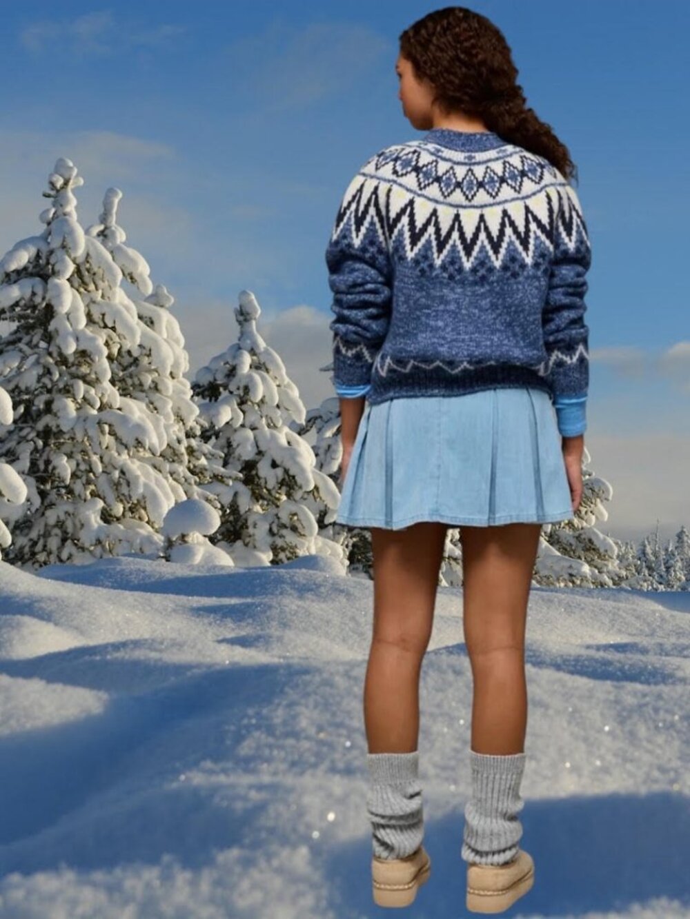 NEW! AMERICAN EAGLE BLUE AND SOFT SWEATER - SIZE XL - Picture 7 of 7